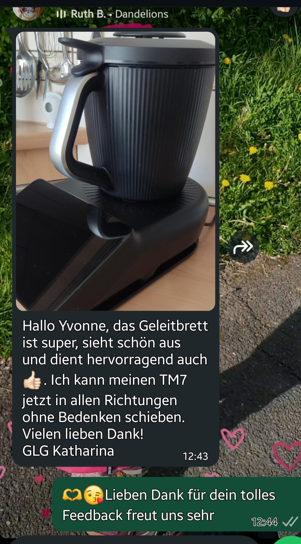 Gleitbrett für Thermomix ®TM7